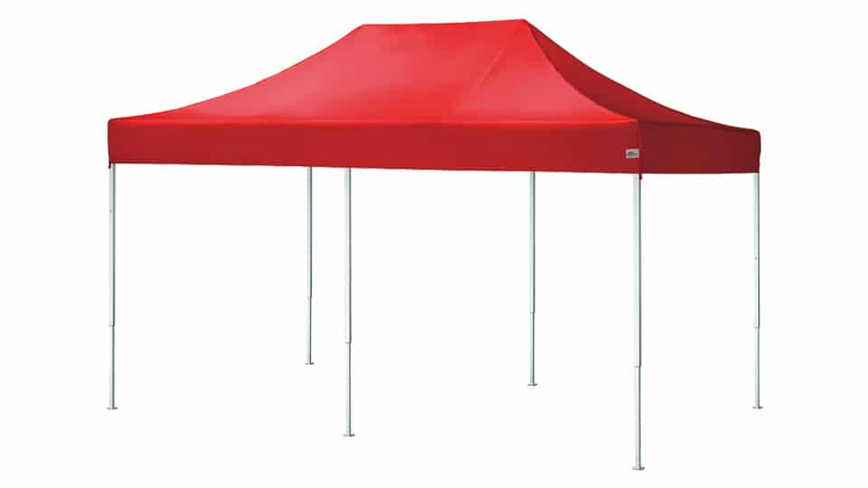 Gazebo pieghevole QUALYTENT Classic, rosso