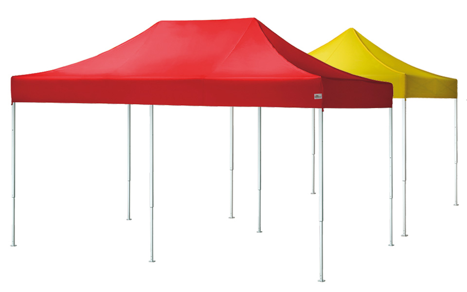 Gazebo pieghevole QUALYTENT Classic, rosso