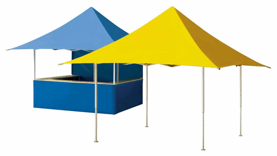 Tenda estate plastica file con rombo multicolor di