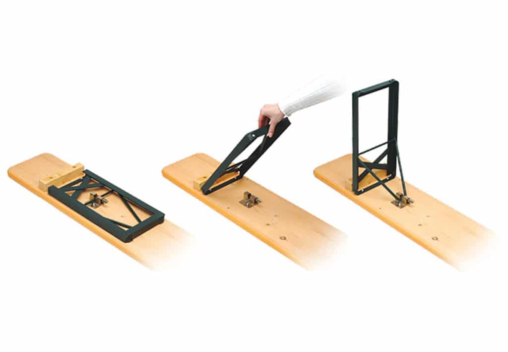 Tavoli & panche pieghevoli – ferramenta 01 Klapptische & Klappbänke - Untergestell 01